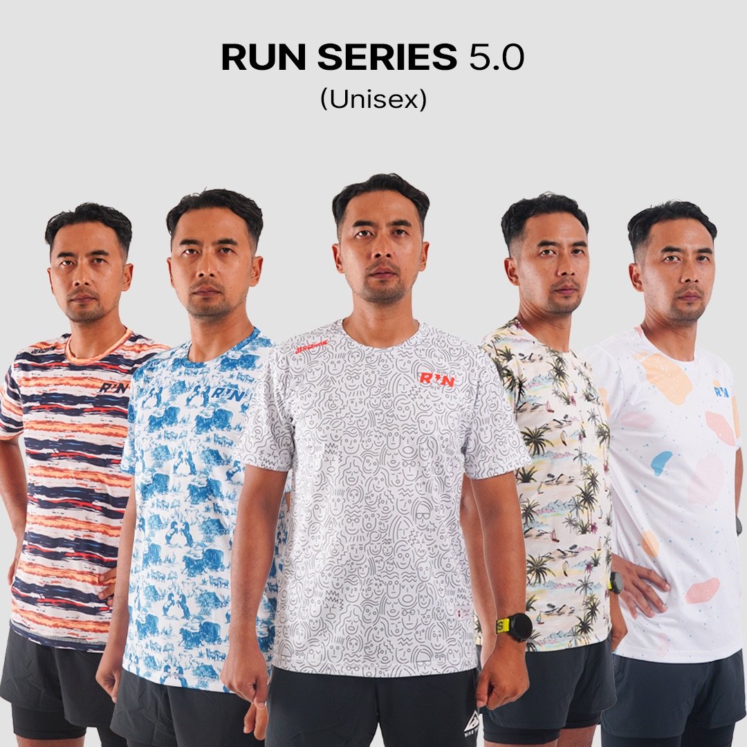 Run Series Fun Flow Unisex Short Sleeve - 5.0
