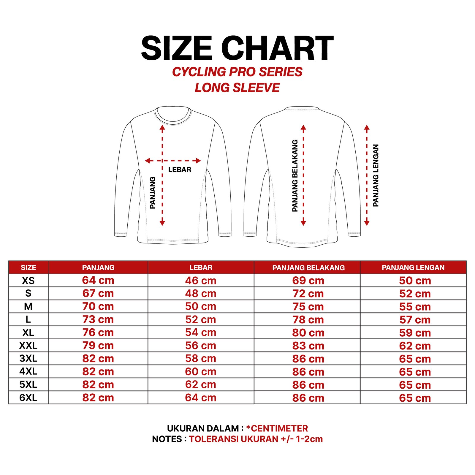 Cycling Pro Series - Long Sleeve - Image 20