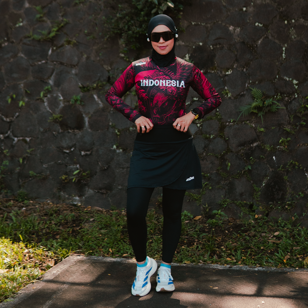jerjhon rok sport wanita flexa