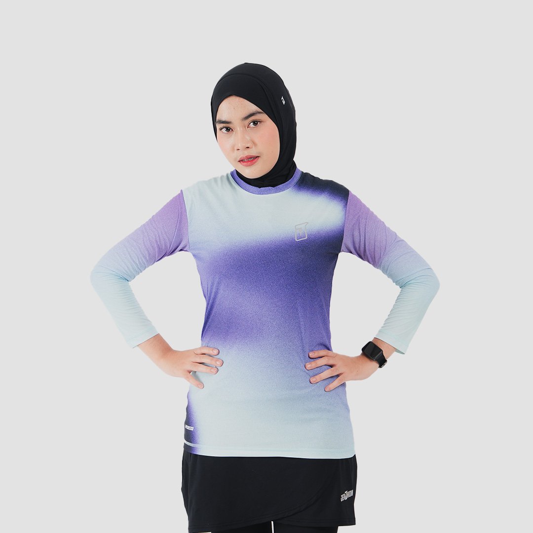 Jerjhon Jersey Olahraga Women Long Sleeve - Flux Series - Image 3