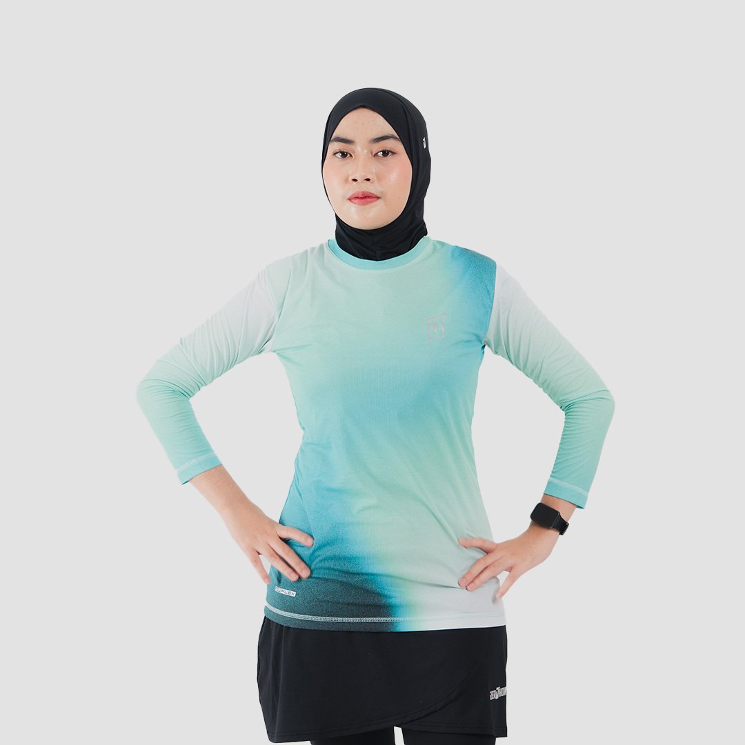 Jerjhon Jersey Olahraga Women Long Sleeve - Flux Series - Image 6