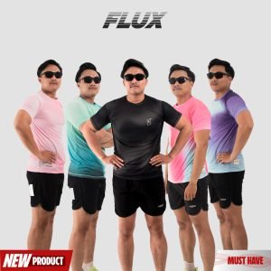 Jerjhon Jersey Olahraga Unisex Short Sleeve - Flux Series
