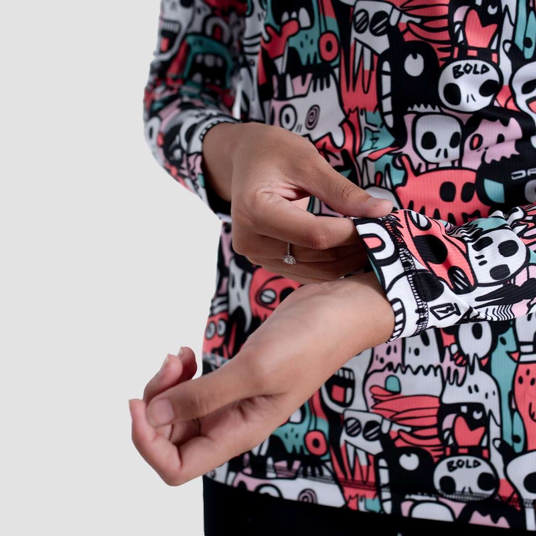 Jerjhon Jersey Olahraga Women Long Sleeve - Flux Series 2.0 - Image 7