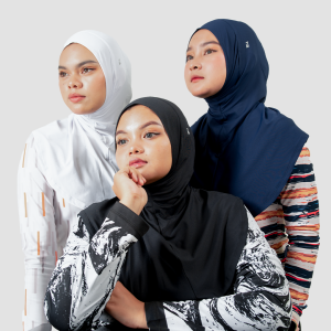Jerjhon Hijab Sport Wanita - Lunaira Active