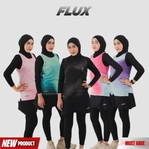 Jerjhon Jersey Olahraga Sleeveless Women Slimfit - Flux Series