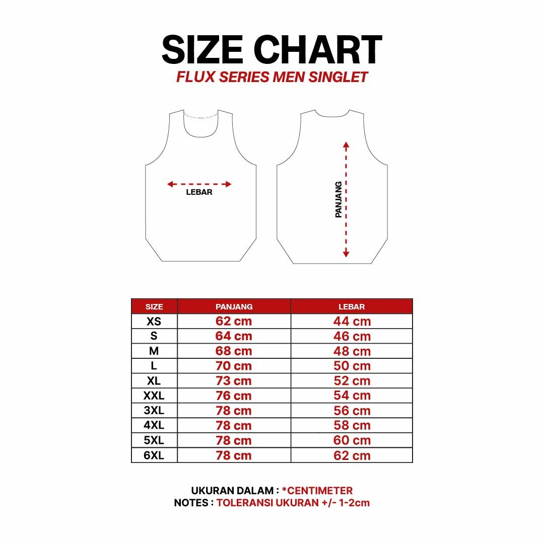 Jerjhon Jersey Olahraga Sleeveless Unisex - Flux Series - Image 12