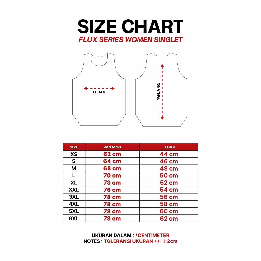 Jerjhon Jersey Olahraga Sleeveless Women Slimfit - Flux Series - Image 10